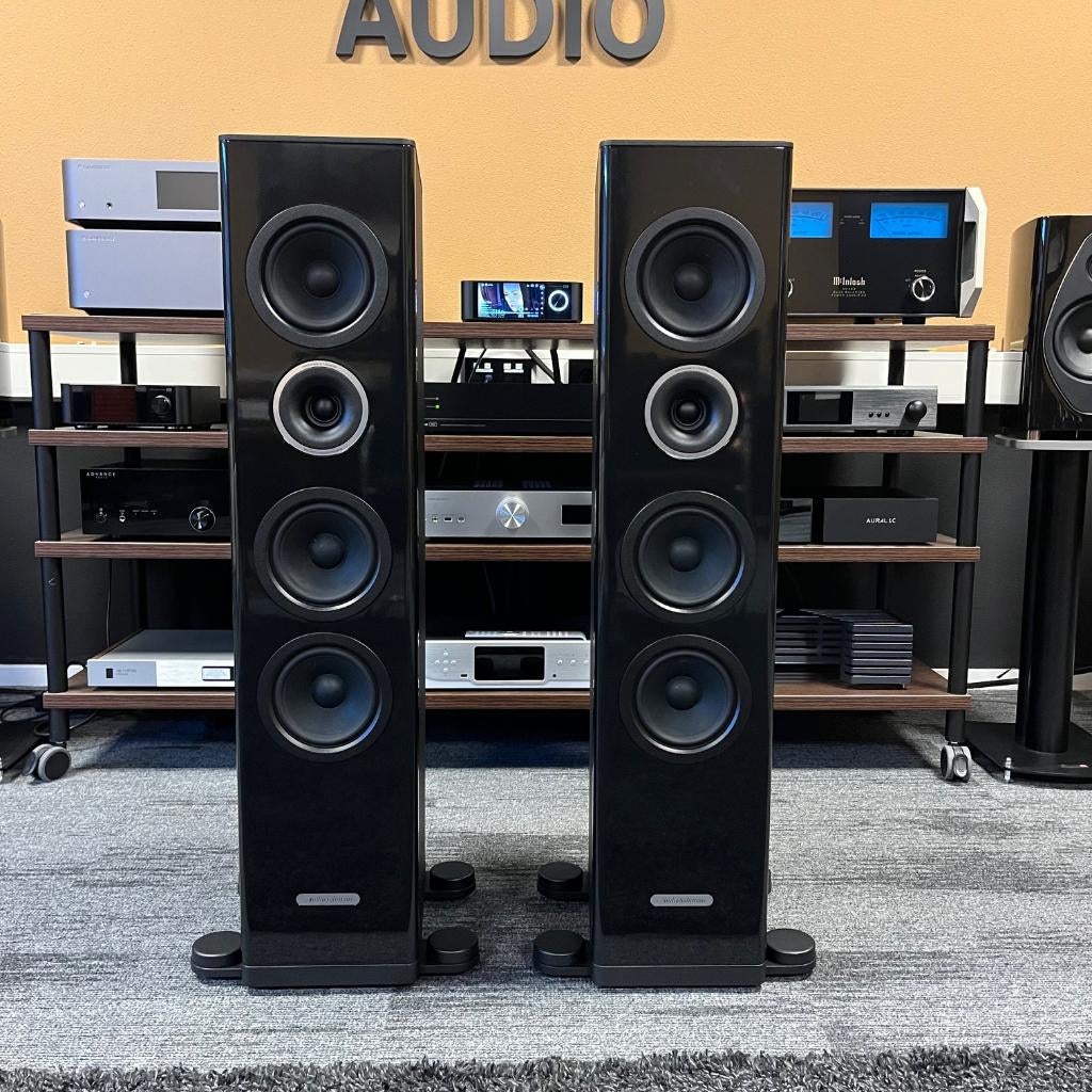 Audio Solutions Overture 0304F gloss black (demo), Audio, Tv en Foto, Luidsprekers, Overige merken, -, -, Ophalen of Verzenden