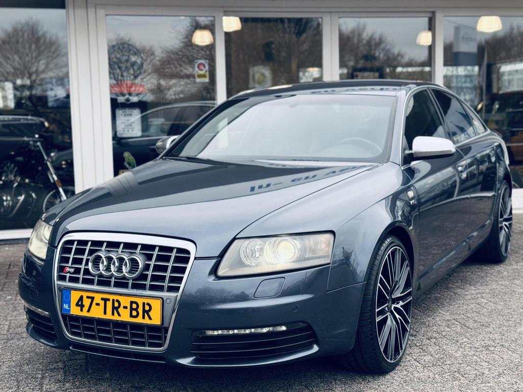 Audi S6 5.2 FSI V10 435pk Automaat QUATTRO, S6 Pro Line,Lede, Auto's, Audi, Automaat, 435 pk, Zwart, Blauw