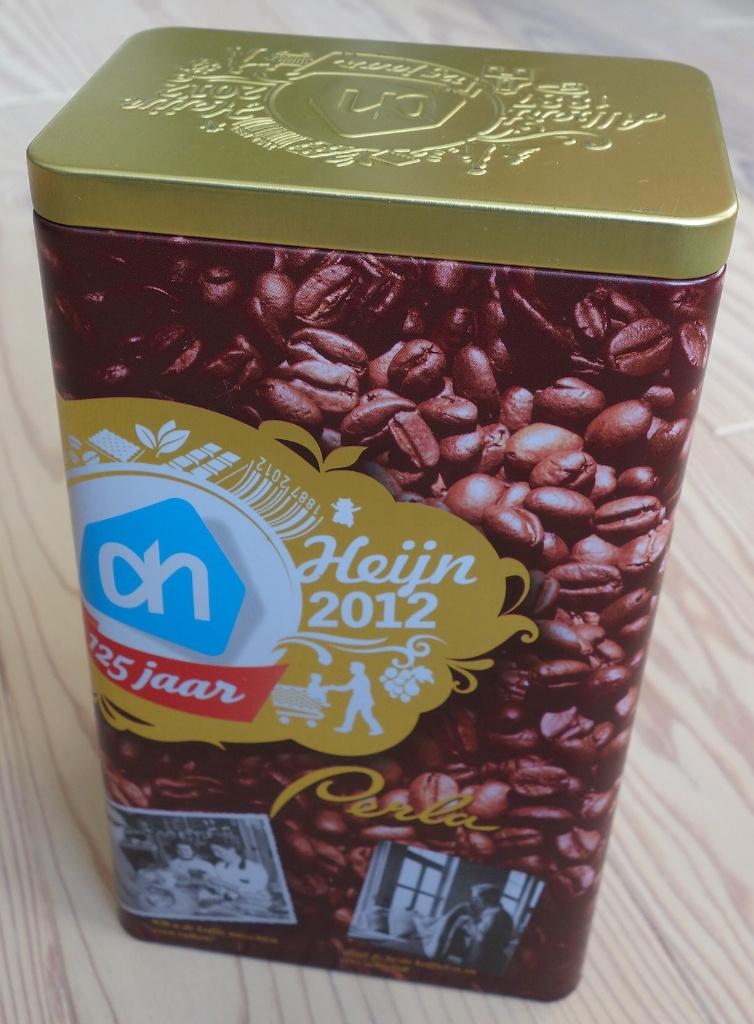 AH Jubileumblik: 125 jaar Perla koffie, lage verzendkosten!, Ophalen of Verzenden, Nieuw, Koffie, Overige merken