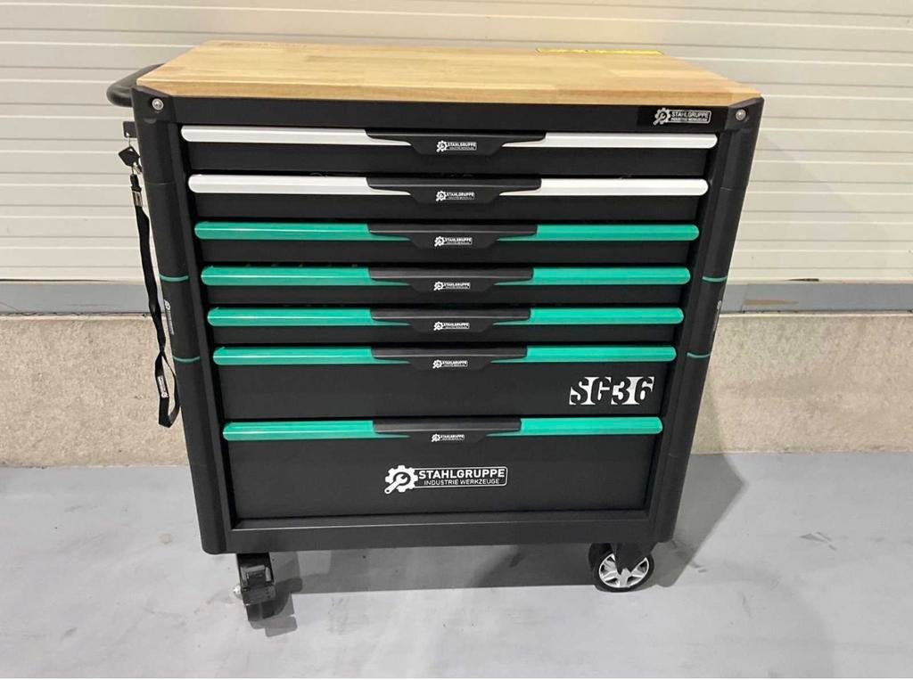 Stahlgruppe 2026- S36 Gereedschapwagen, Ophalen, Gevuld, Gebruikt