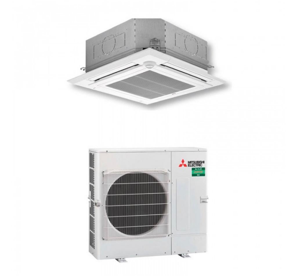 Mitsubischi electric slim 14 kw refurbisched, 3 snelheden of meer, Ophalen of Verzenden, Zo goed als nieuw, 100 m³ of groter