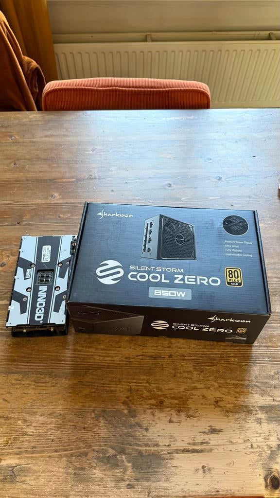 Sharkoon SilentStorm Cool Zero 850W & Inno3d RTX2060, PCI-Express 3, HDMI, GDDR6, Ophalen of Verzenden