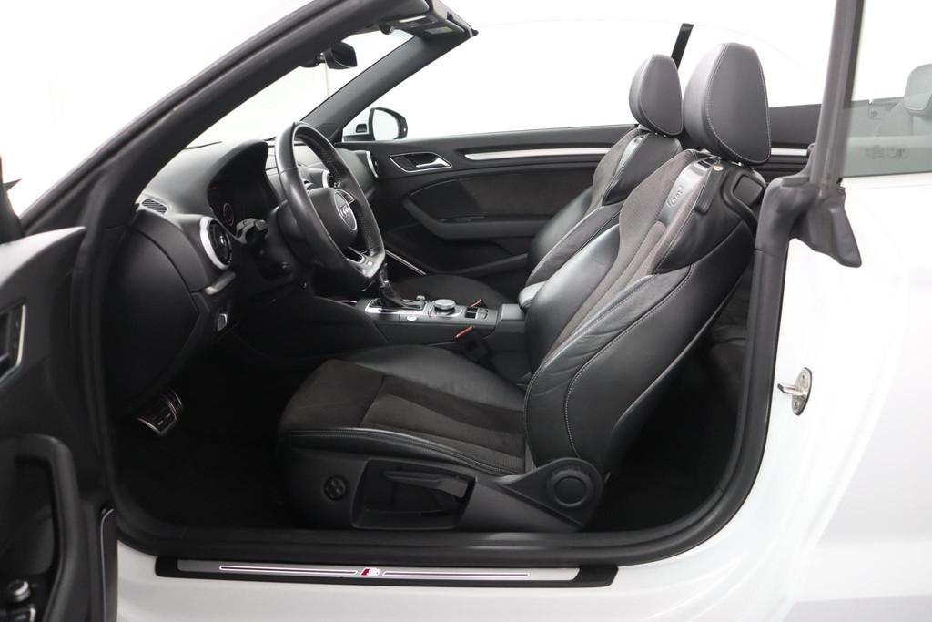 Audi A3 Cabriolet 1.5 TFSI CoD Sport S Line Edition | Automa, 730 kg, Gebruikt, 4 stoelen, Wit