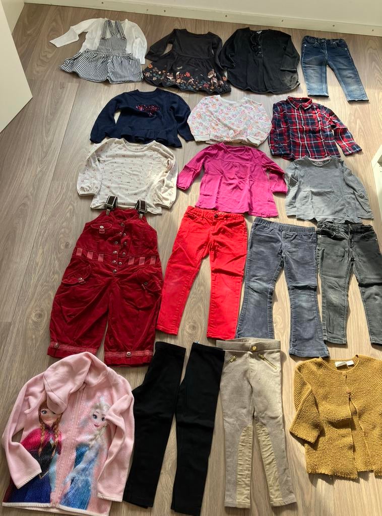 Kleding pakket maat 104, Ophalen of Verzenden, Gebruikt, Meisje, Setje