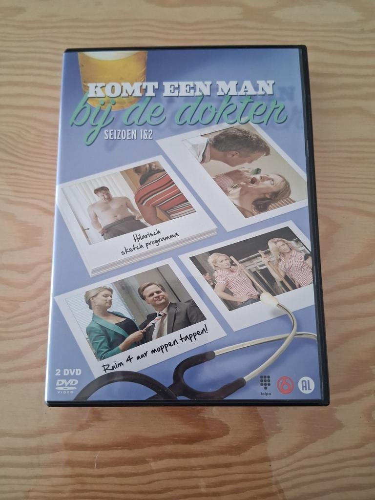 Komt een Man bij de Dokter - Seizoen 1 & 2 (DVD Boxset), Alle leeftijden, Boxset, Ophalen of Verzenden, Zo goed als nieuw