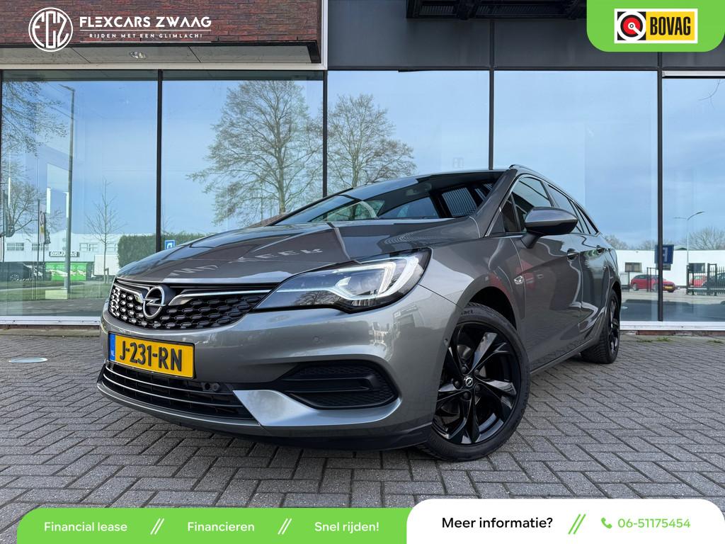Opel Astra Sports Tourer 1.2 Turbo Elegance - Navi - Climate, Voorwielaandrijving, Stof, Gebruikt, 1199 cc