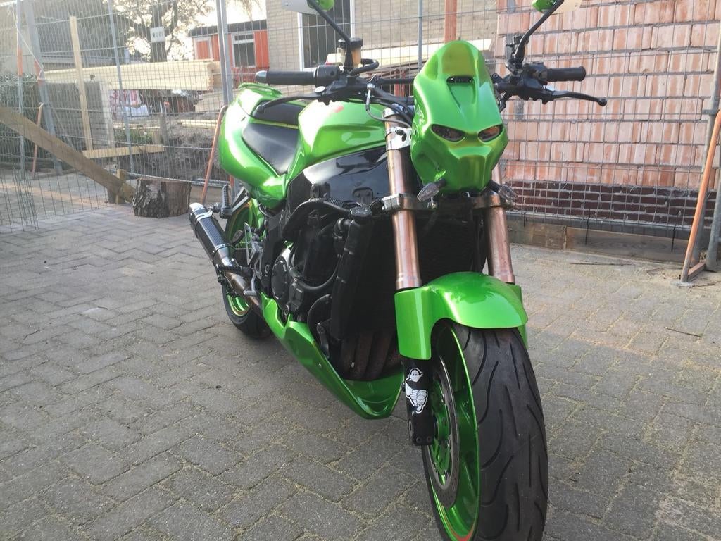 Kappen set en bevestigingsbeugels Kawasaki ZXR 750 (1993), Ophalen of Verzenden