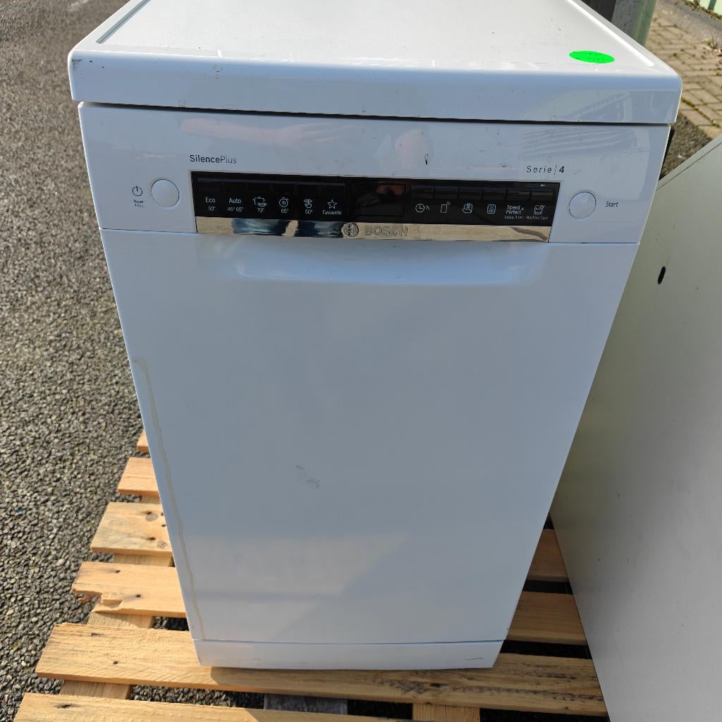 Zgan vrijstaande vaatwasser sps4emw28e/04, Ophalen, Minder dan 10 liter, Zo goed als nieuw, Vrijstaand