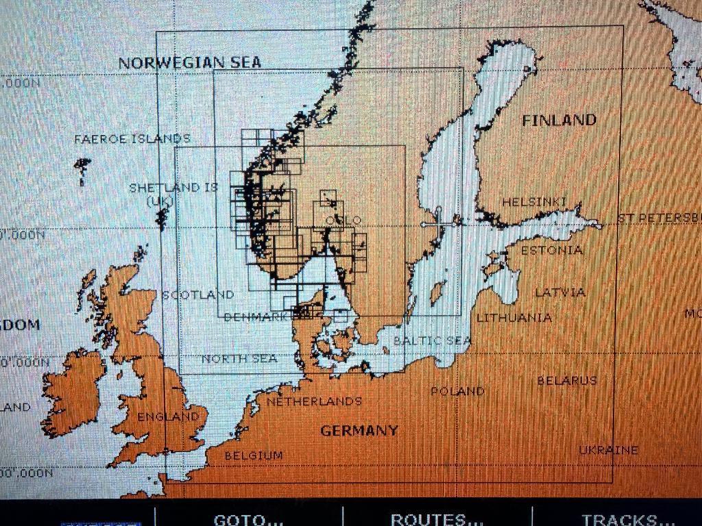 Navionics 12P Noorwegen zuid west CF navigatie kaart, Ophalen, Zo goed als nieuw, Kaartplotter of Fish Finder