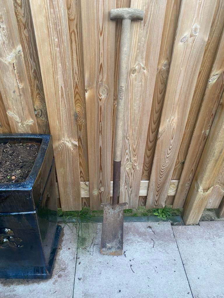 Steek schop, Ophalen, Gebruikt, Schop