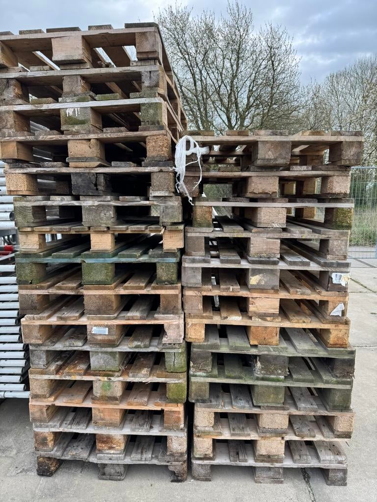 (EURO) pallets, Doe-het-zelf en Verbouw, Hout en Planken, Ophalen, Zo goed als nieuw, Pallet, Minder dan 200 cm