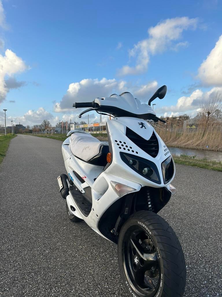 speedfight 2 snor wit, Tweetakt, Maximaal 45 km/u, Ophalen of Verzenden, Zo goed als nieuw