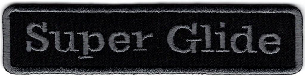 Harley Davidson Super Glide stoffen opstrijk patch #2, Verzenden, Nieuw