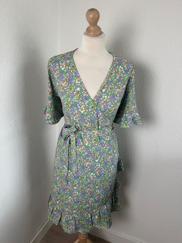 Fabienne Chapot maat 44 NIEUW Savina wikkel jurk 1944, Maat 42/44 (L), Nieuw, Ophalen of Verzenden, Groen