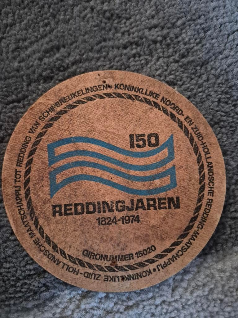 Heineken viltje 150 jaar KNRM, Verzamelen, Ophalen of Verzenden