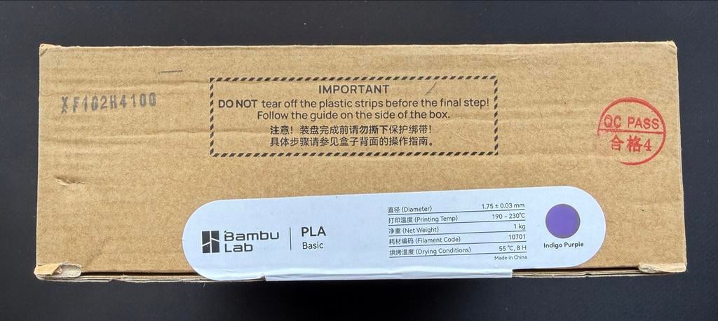 Bambu Lab Refill PLA Basic - Diverse Kleuren- Nieuw, Computers en Software, 3D-printerbenodigheden, Ophalen of Verzenden, Nieuw