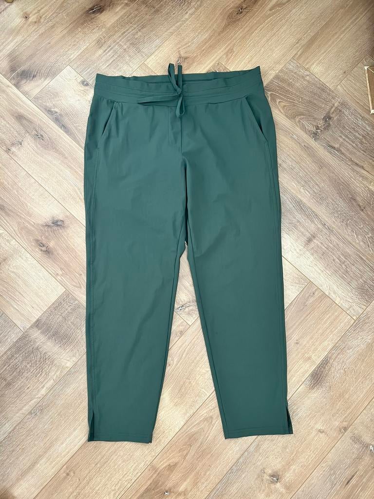 Studio anneloes startup broek XXL army green travelstof, Maat 46/48 (XL) of groter, Ophalen of Verzenden, Zo goed als nieuw