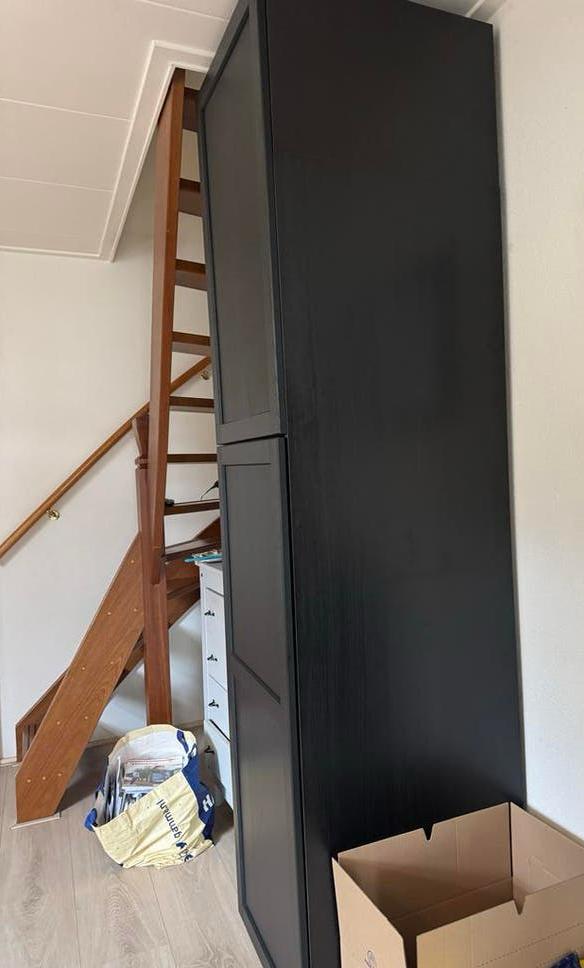 IKEA KAST Metod met Maximera laden - Zwart, z.g.a.n., Ophalen, Zo goed als nieuw