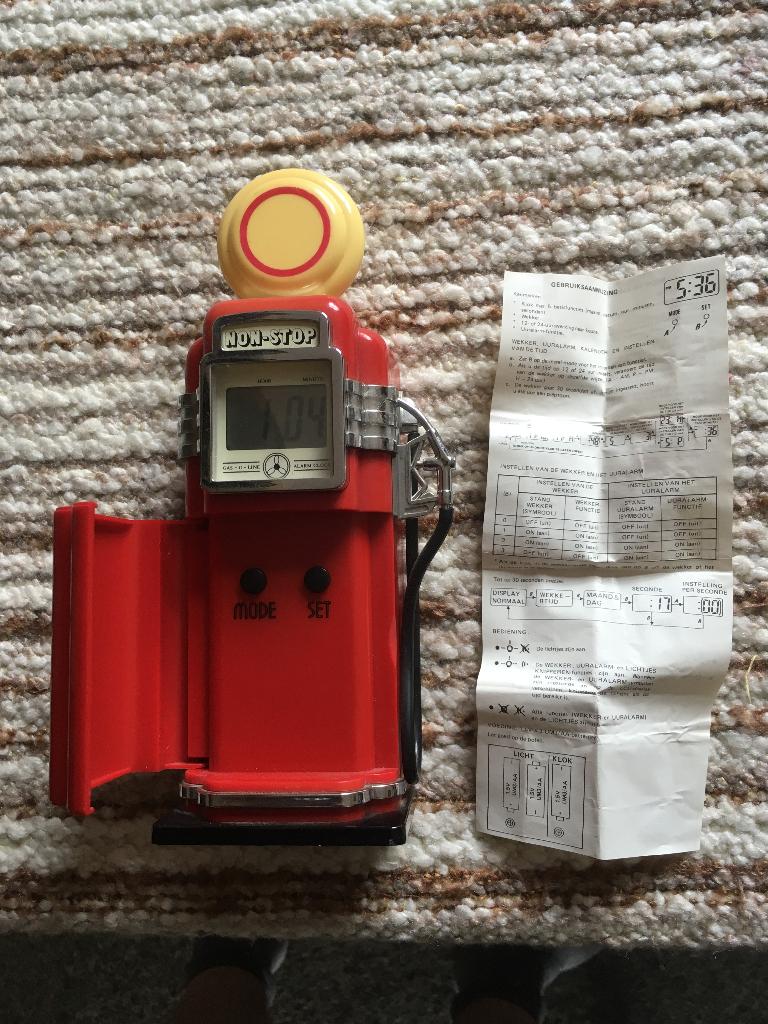 vintage brandstof pomp schijnwerper 2 stuks, Ophalen of Verzenden