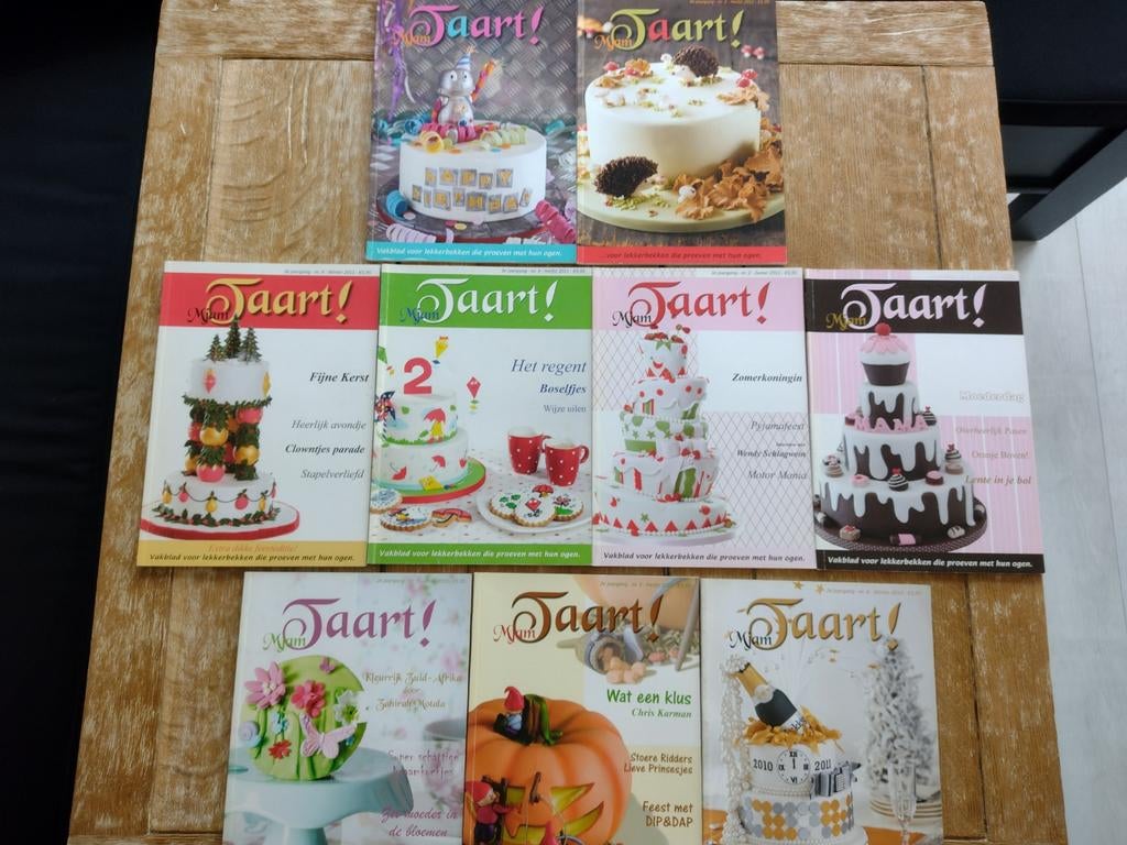 Mjam Taart - Vakblad voor lekkerbekken!, Ophalen of Verzenden, Zo goed als nieuw, Taarten of Cupcakes, Boek of Tijdschrift