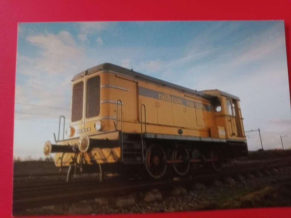 Locomotief railbouw Leerdam, Ophalen of Verzenden, 1980 tot heden, Ongelopen, Voertuig