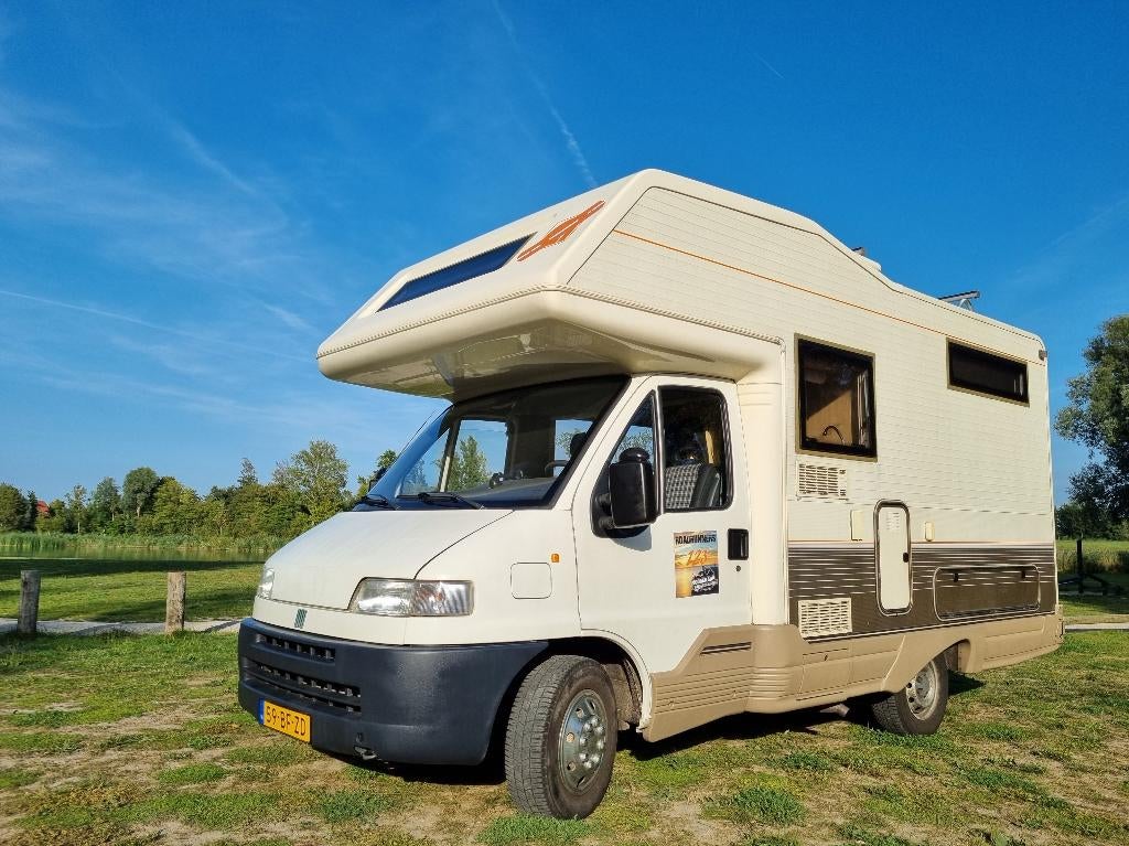 Fiat Ducato Camper (Mizar), Alkoof, Reservewiel, Fiat, Treinzit