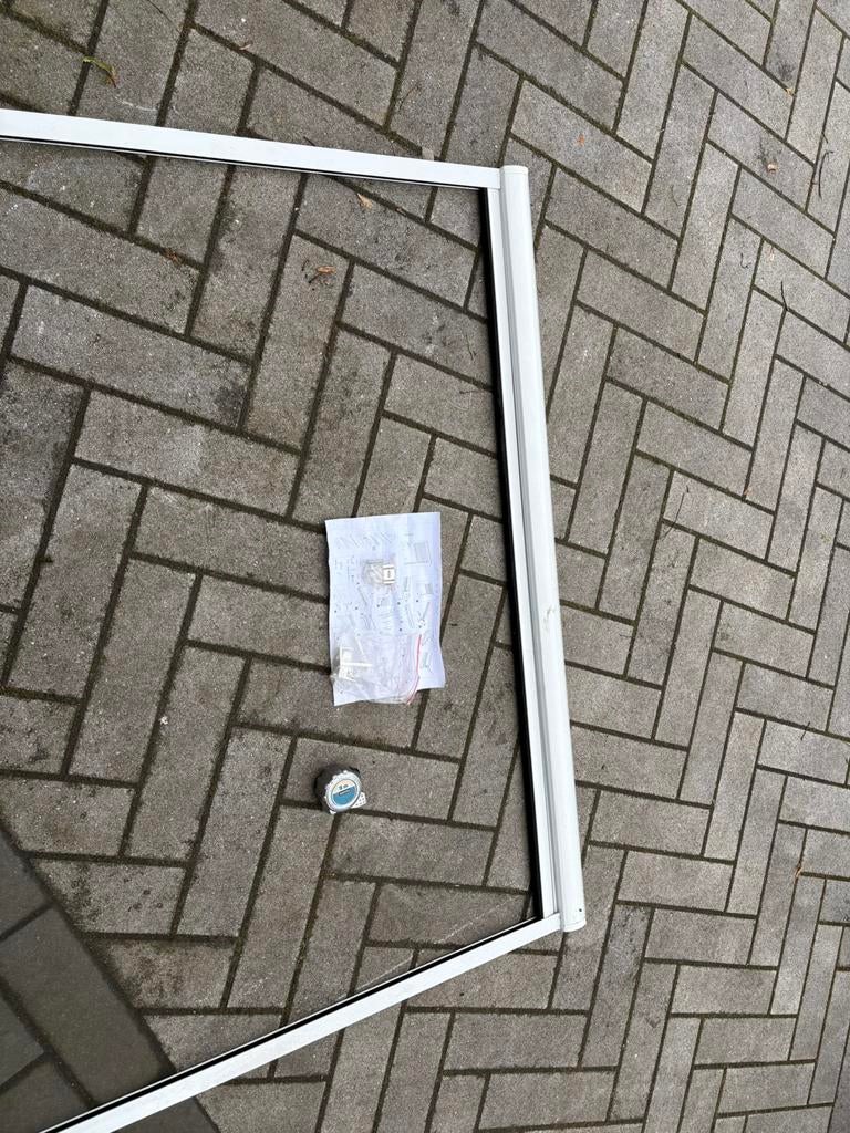 Rolhor nieuw, Ophalen, 100 tot 150 cm, Nieuw, Wit