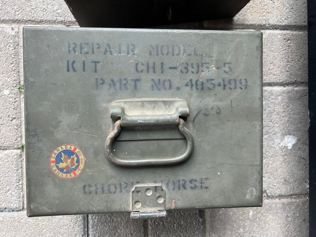 WS19 kistjes voor wireless set 19 charging Canadian, Verzamelen, Ophalen of Verzenden, Overige soorten, Overige gebieden, Overige typen