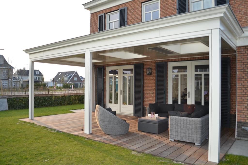 veranda lichtstraat hout veranda's overkappingen overkapping, Tuin en Terras, Overkappingen, Ophalen of Verzenden, Nieuw, Veranda