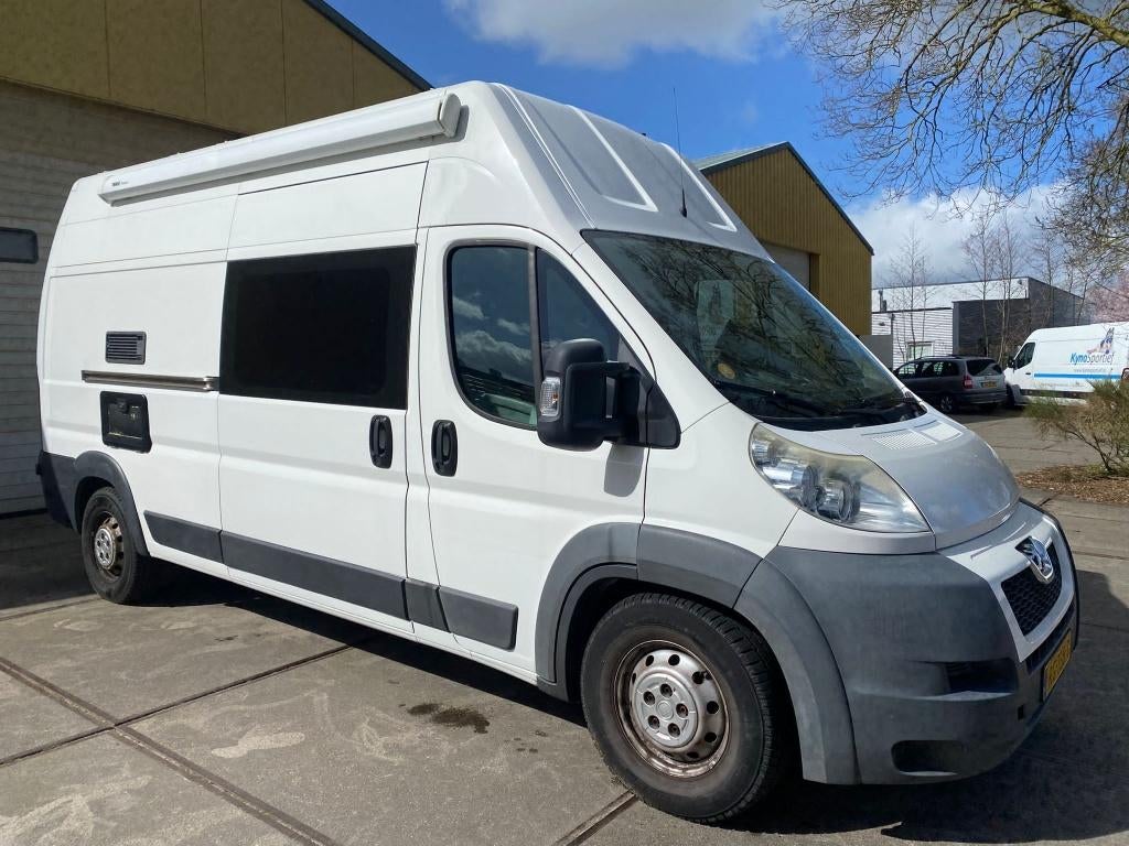 Peugot Boxer 5 pers Buscamper 3.0 ltr, Overige merken, Buscamper of Camperbus, Achteruitrijcamera, Koelkast