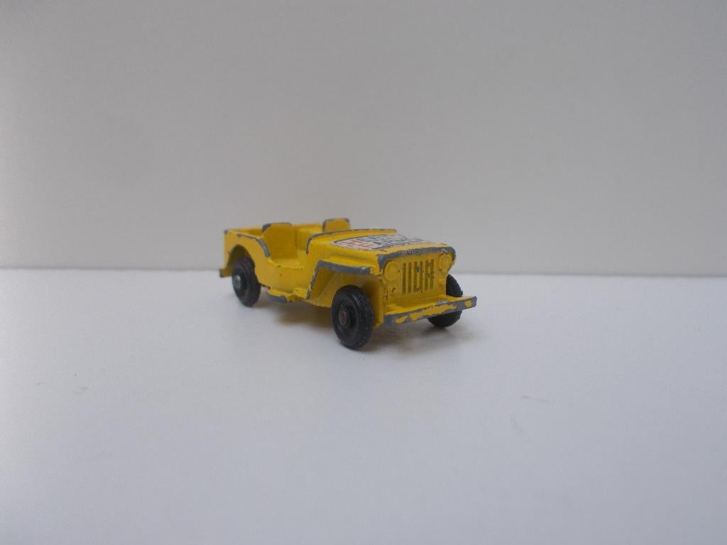 6017 Willy's Jeep Lone-Star Tuf-Tots 1:85, Hobby en Vrije tijd, Ophalen of Verzenden, Gebruikt, Auto, Overige merken