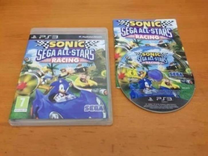PS3 | Sonic & Sega All-Stars Racing, Spelcomputers en Games, Games | Sony PlayStation 3, Gebruikt, Racen en Vliegen, Ophalen of Verzenden
