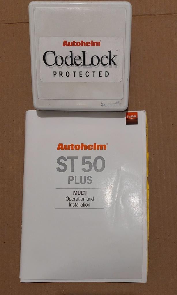 Autohelm ST50 plus multi klokje, Watersport en Boten, Ophalen of Verzenden, Zo goed als nieuw, Gps of Kompas