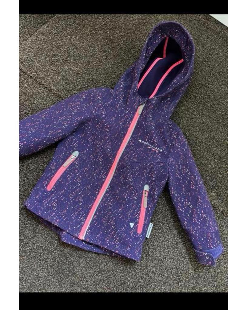 Winterjas ski jack maat 92, Kinderen en Baby's, Kinderkleding | Maat 92, Ophalen of Verzenden, Zo goed als nieuw, Meisje, Jas