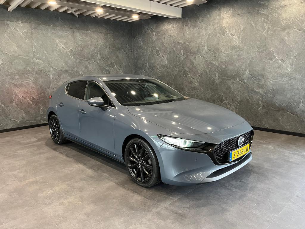 Mazda 3 2.0 e-SkyActiv-X M Hybrid 180 PK AUTOMAAT LED HUD, 1998 cc, Gebruikt, Euro 6, 4 cilinders