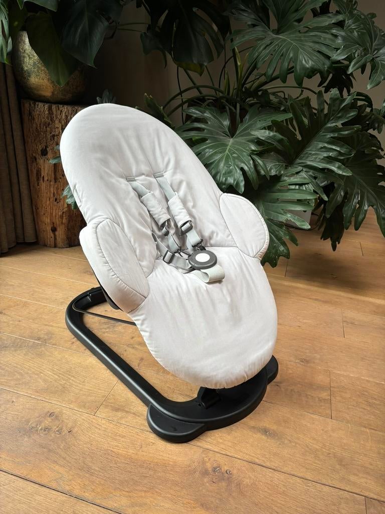 Stokke steps bouncer en newborn zit, Ophalen, Gebruikt, Wipstoel, Met gordel(s) of riempje(s)
