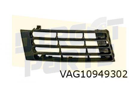 Audi A4 Avant/Sedan (2/99-10/01) (B5) voorbumpergrille Recht, -, Voor, -, Nieuw