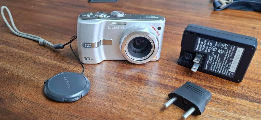 Panasonic Lumix DMC-TZ1 Compactcamera Zilver - 10x Zoom, Audio, Tv en Foto, Fotocamera's Digitaal, Overige Merken, 8 keer of meer