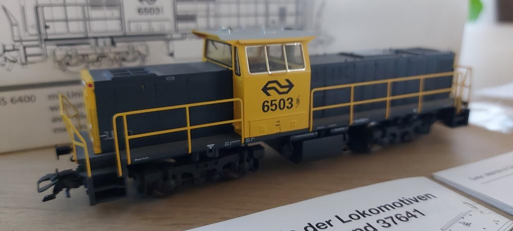 Märklin NS 6503 MaK 1206 dieselloc dig artnr 33644 in ovp, Hobby en Vrije tijd, Modeltreinen | H0, Arnold, Ophalen of Verzenden