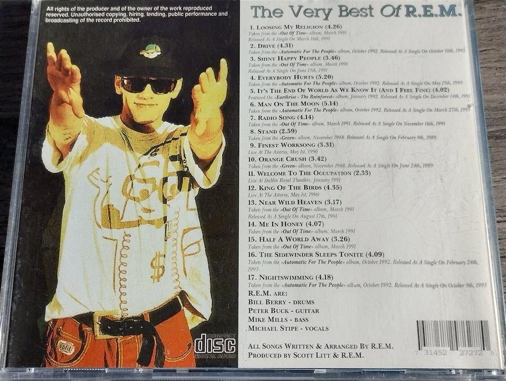 R.E.M. – The Very Best Of R.E.M [Onofficieel], Ophalen of Verzenden, Zo goed als nieuw, Poprock