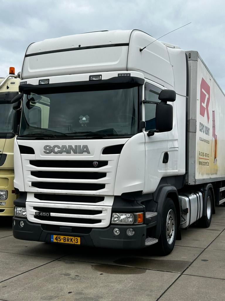 Te huur €575/week! Scania R450 Euro 6, Automaat, Scania, Wit, Diesel