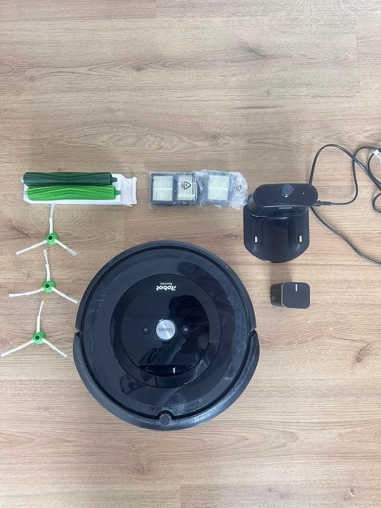 iRobot Roomba e5 robotstofzuiger incl acc, Witgoed en Apparatuur, Stofzuigers, Zo goed als nieuw, Robotstofzuiger, Ophalen of Verzenden