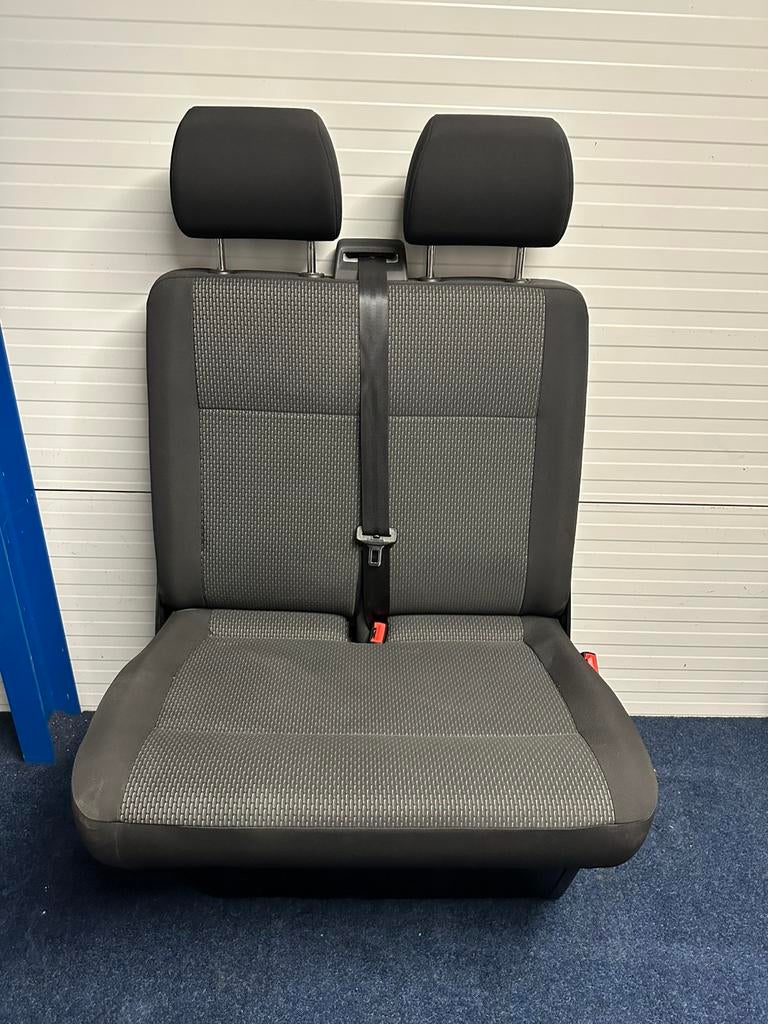 Volkswagen Transporter T5/ T6 2-zits voorbank - kleur Briks, Auto-onderdelen, Interieur en Bekleding, Ophalen of Verzenden, Gebruikt
