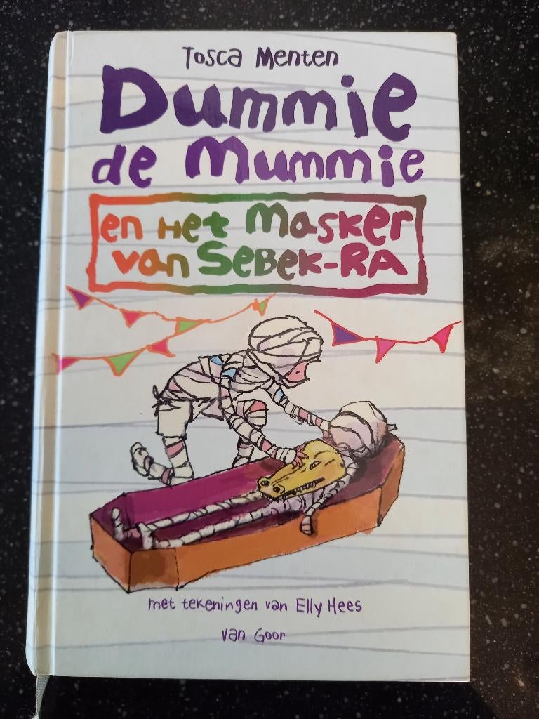 Dummie de Mummie en het Masker van Sebek-ra, Fictie algemeen, Ophalen of Verzenden, Zo goed als nieuw, Tosca Menten