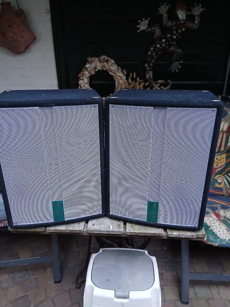 setje HK CLASSIC pa luidsprekers ( VERLAAGDE PRIJS ), Gebruikt, 120 watt of meer, Front, Rear of Stereo speakers, Ophalen