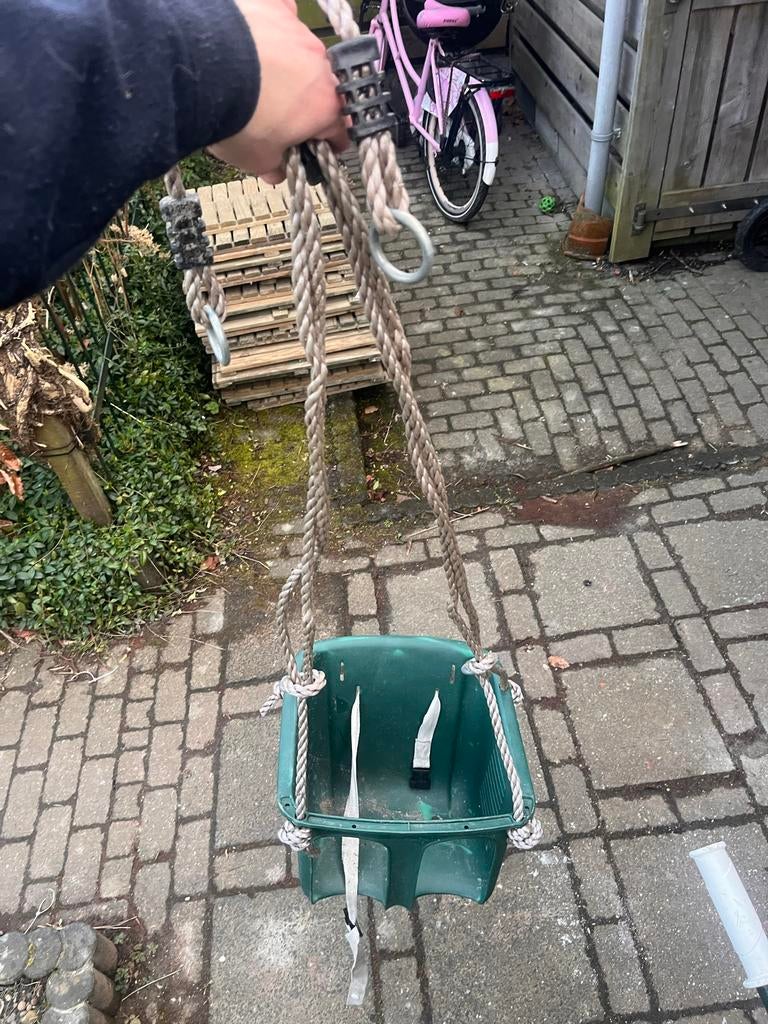 Schommel zitje, Ophalen, Gebruikt, Schommel