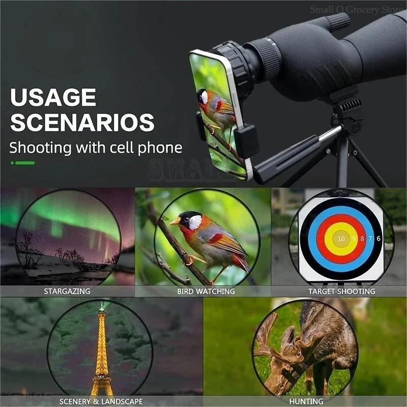 Spotting Scope Telescoop (25-75x60) Vogelspotter, Niet ingevuld, Verzenden, Niet ingevuld, Nieuw