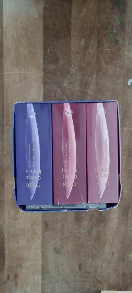 Gerrit Komrij: De Nederlandse poëzie (3-delige set), Ophalen of Verzenden, Zo goed als nieuw, Gerrit Komrij, Eén auteur