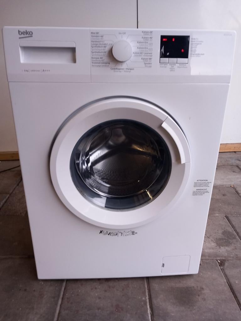 Wasmachine Beko, Witgoed en Apparatuur, Wasmachines, Ophalen, Zo goed als nieuw, Voorlader, 85 tot 90 cm