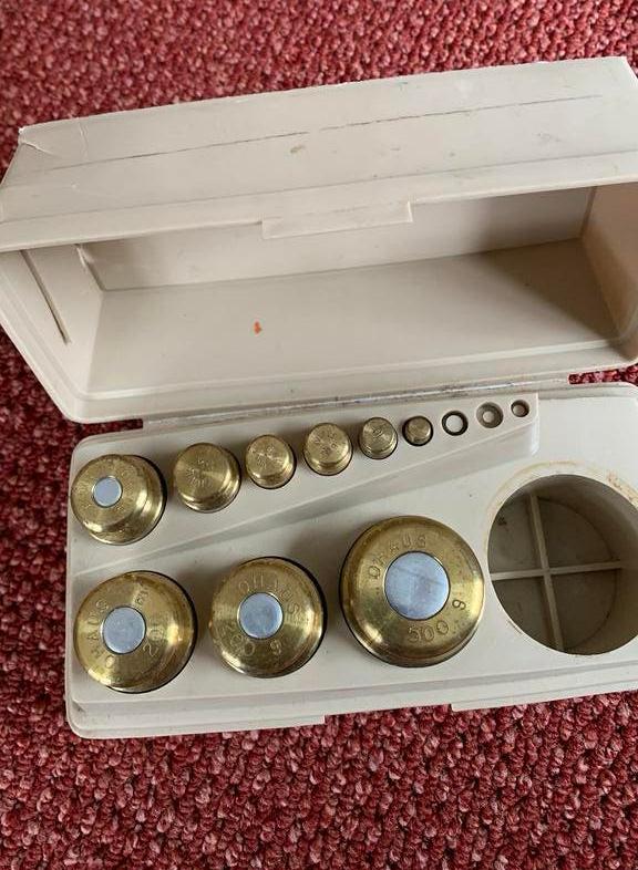 Gewichten set OHAUS, Witgoed en Apparatuur, Weegschalen, Ophalen of Verzenden, Gebruikt, Overige typen, Minder dan 10 kg